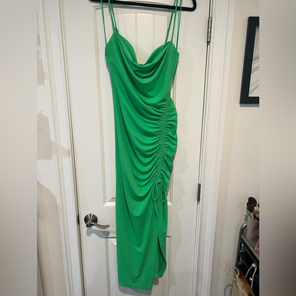 NWT ZARA runched dress